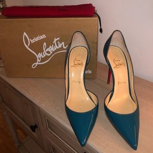 Christian Louboutin Iriza, 100mm Patent leather